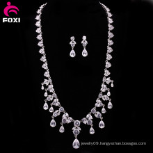 2016 Bridal Fashion CZ Gems Rhodium Plated Jewelry Sets